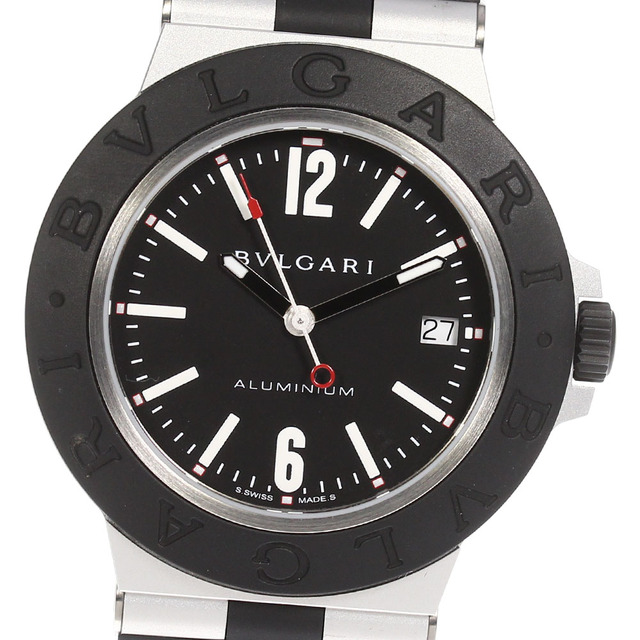 稼働! BVLGARI ブルガリ アルミニウム レディース 腕時計 2022春の