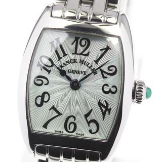 フランクミュラー(FRANCK MULLER)のフランクミュラー FRANCK MULLER 2251QZ トノーカーベックス クォーツ レディース 良品 箱・保証書付き_670371【ev15】(腕時計)