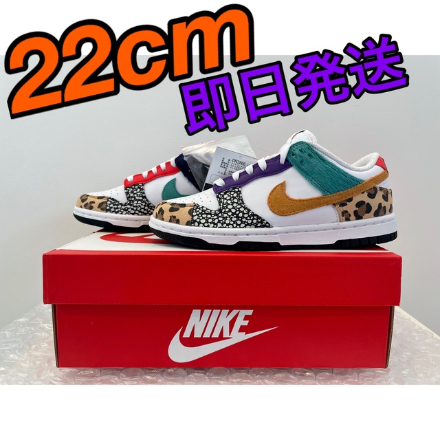 NIKE(ナイキ)のNike WMNS Dunk Low "Patchwork" 22cm レディースの靴/シューズ(スニーカー)の商品写真