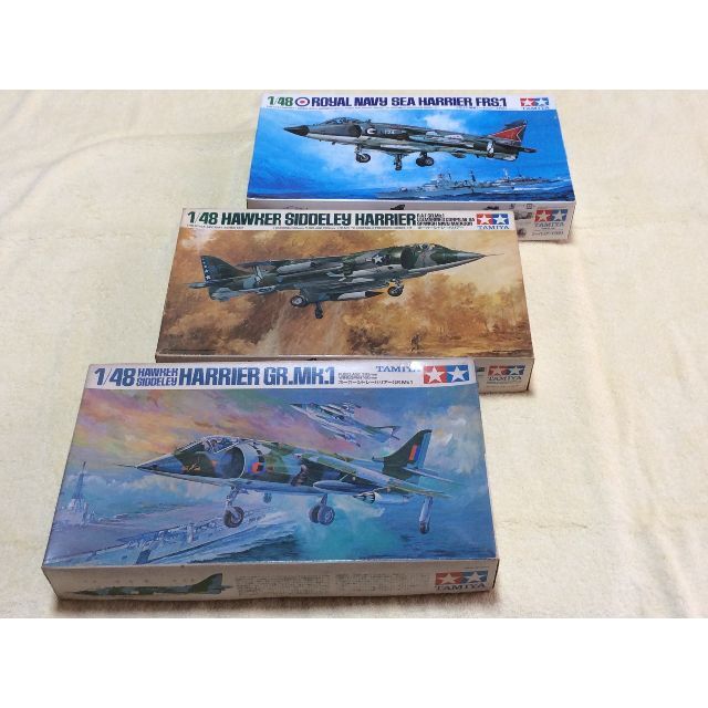 ハリアー ＆ ハリアー ＆ シーハリアー 1/48 TAMIYA