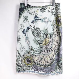 エトロ(ETRO)のETRO エトロ　スカート　レディース　花柄(ひざ丈スカート)