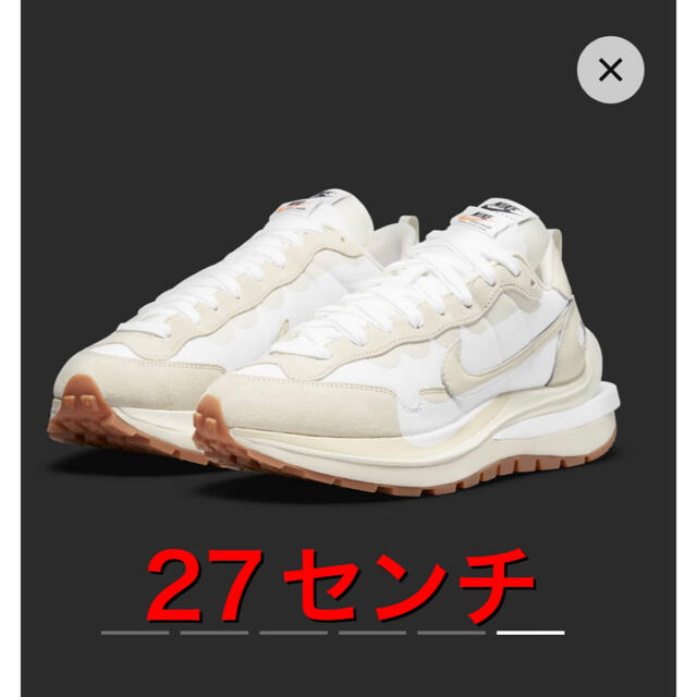 SACAI × NIKE VAPORWAFFLE WHITE/SAIL-SAIL