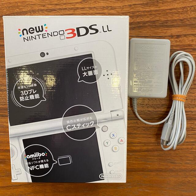 Nintendo 3DS NEW ニンテンドー 本体 LL パールホワイトエンタメホビー