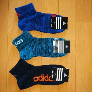 アディダス(adidas)の【新品】adidasメンズソックス3足組(ソックス)