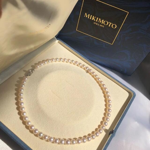 MIKIMOTO ミキモト 本真珠 パール ネックレス 正規品