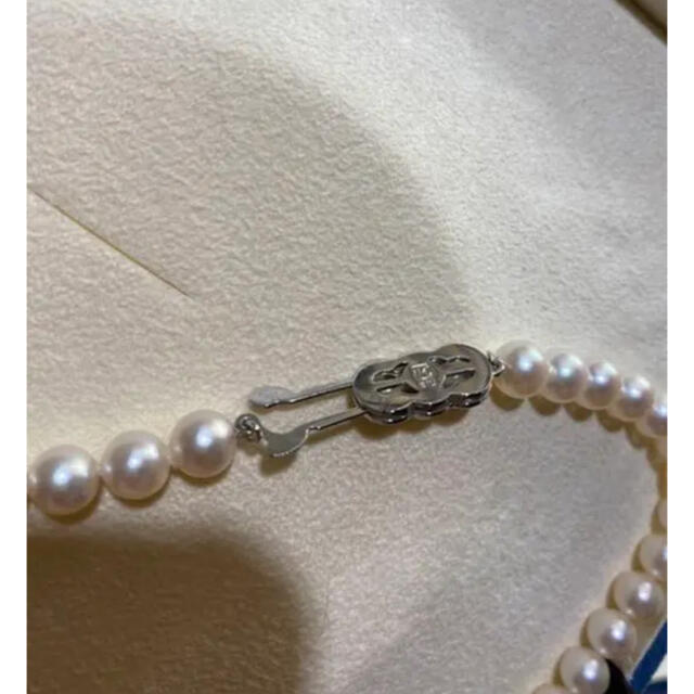 MIKIMOTO(ミキモト)の本物の輝き⭐︎ミキモト パール 真珠 一連ネックレス 本真珠　入学式 レディースのアクセサリー(ネックレス)の商品写真