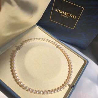 ミキモト(MIKIMOTO)の本物の輝き⭐︎ミキモト パール 真珠 一連ネックレス 本真珠　入学式(ネックレス)