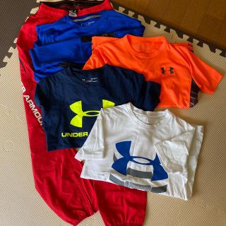 アンダーアーマー(UNDER ARMOUR)のアンダーアーマ   YLG  Tシャツ　パンツセット　サイズ150  (Tシャツ/カットソー)