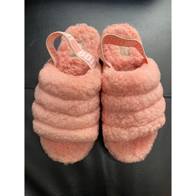 UGG FLUFF YEAH SLIDE ピンク フラッフイヤースライド Y2Kの通販 by k's shop｜ラクマ