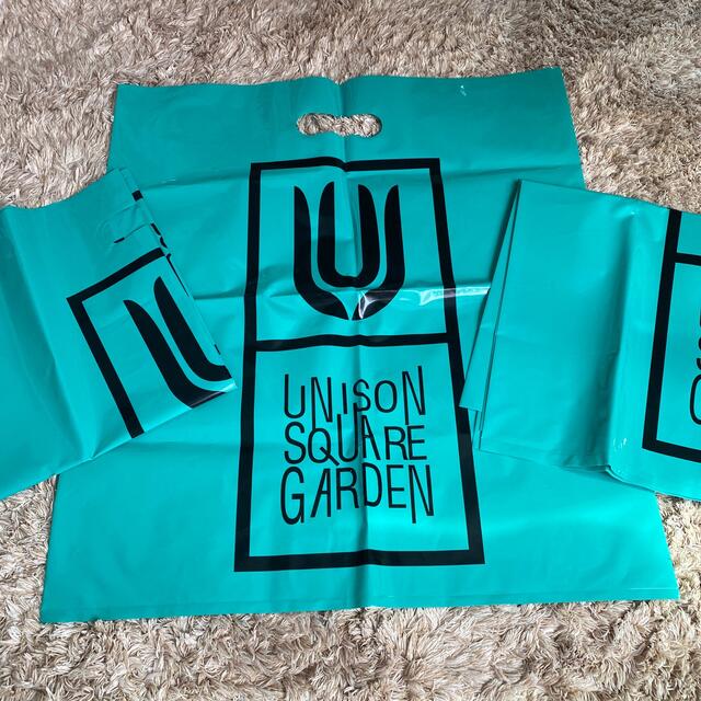 UNISON SQUARE GARDEN(ユニゾンスクエアガーデン)の【非売品】UNISON SQUARE GARDEN 袋×3 エンタメ/ホビーのタレントグッズ(ミュージシャン)の商品写真