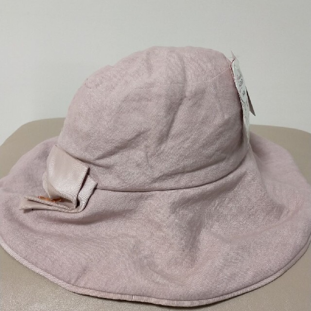 ANTEPRIMA(アンテプリマ)のアンテプリマ　グログランリボン　帽子　ハット　クスミピンク レディースの帽子(ハット)の商品写真