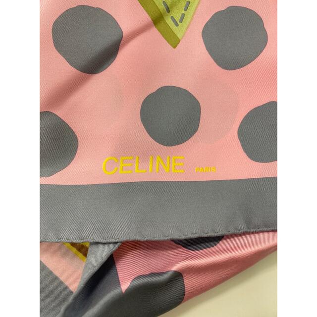 celine(セリーヌ)のセリーヌ　スカーフ　良品！　レディース　小物 レディースのファッション小物(バンダナ/スカーフ)の商品写真