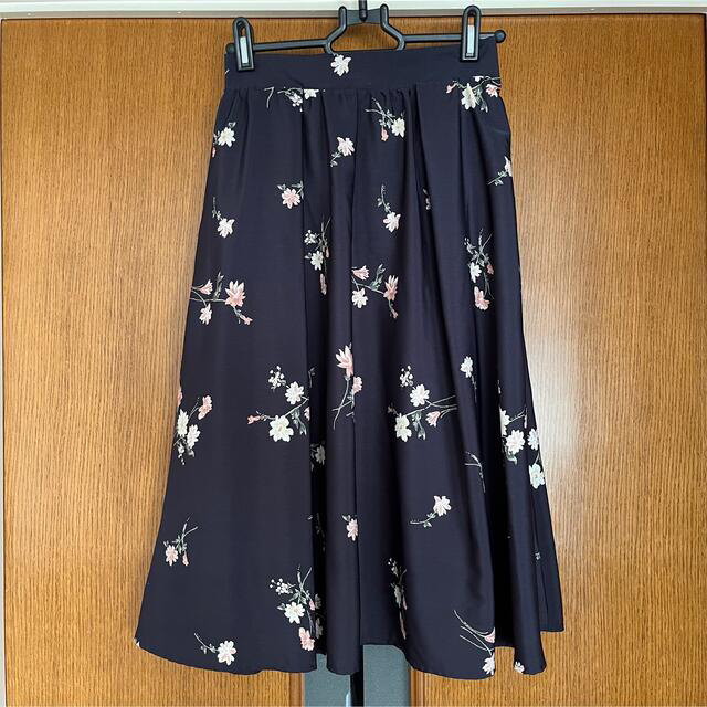 VIS 花柄スカート  レディースのスカート(ひざ丈スカート)の商品写真