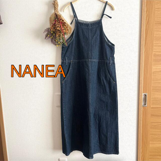 nanea デニムサロペットスカート(サロペット/オーバーオール)