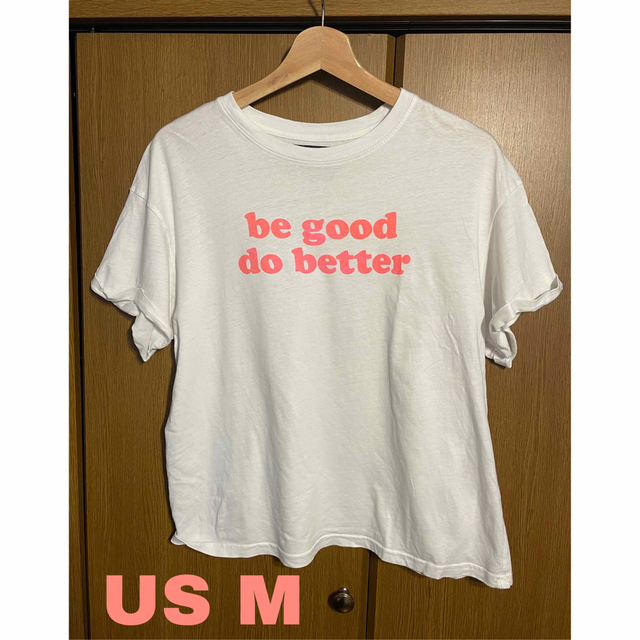 Bershka(ベルシュカ)のbershka ベルシュカTシャツ be good レディースのトップス(Tシャツ(半袖/袖なし))の商品写真