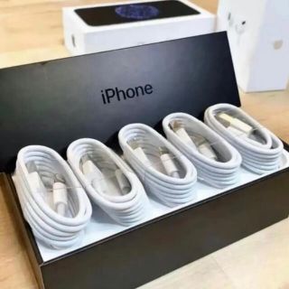 アップル(Apple)の【24時間以内発送】1m iPhone ipadケーブル 充電ケーブル 充電(バッテリー/充電器)