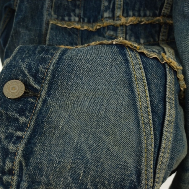 MYne マイン Wave Denim Jacket | emprendete.gt