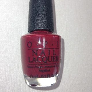 オーピーアイ(OPI)のO.P.I マニュキュア ゴット ザ ブルース フォーレッド(マニキュア)