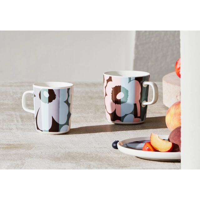 marimekko(マリメッコ)のmarimekko マリメッコ　完売＋新作UNIKKOマグカップ　2点新品送料込 インテリア/住まい/日用品のキッチン/食器(グラス/カップ)の商品写真