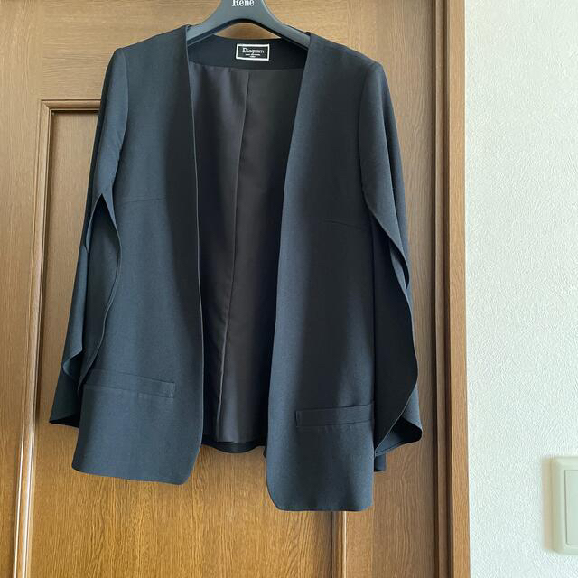 ジャケット/アウター【ご成約済 専用】ダイアグラム　袖スリットジャケット　グレースコンチネンタル　黒