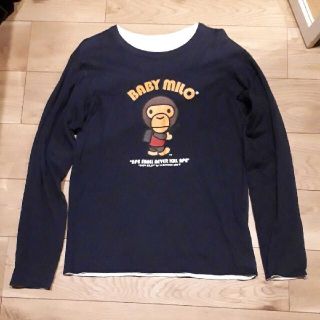 A BATHING APE マルチカモ　リバーシブル カットソー Mサイズ