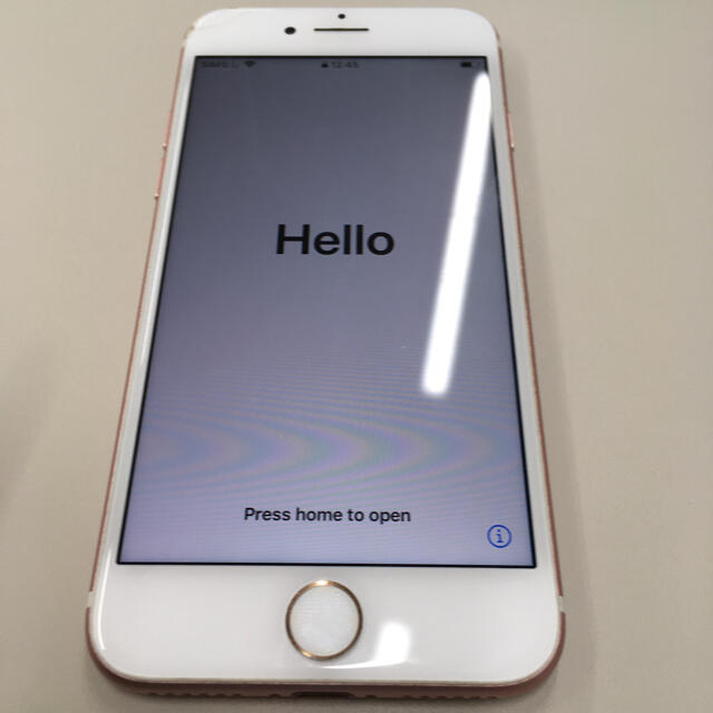 動作確認済　iPhone7 ピンクゴールド　128GB simフリー指紋認証ApplePay