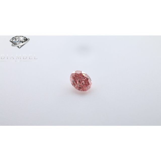 ピンクダイヤモンドルース/ F.VIVID PINK/ 0.164 ct.