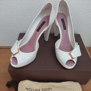 ヴィトン(LOUIS VUITTON) ヒールパンプス(ホワイト/白色系)の通販 44
