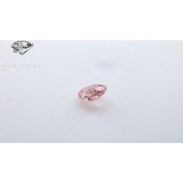 ピンクダイヤモンドルース/ F.VIVID PINK/ 0.166 ct. 1