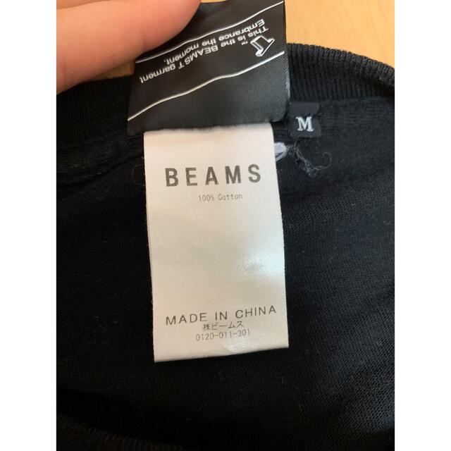 BEAMS(ビームス)のbeams くま　ロングTシャツ レディースのトップス(Tシャツ(長袖/七分))の商品写真