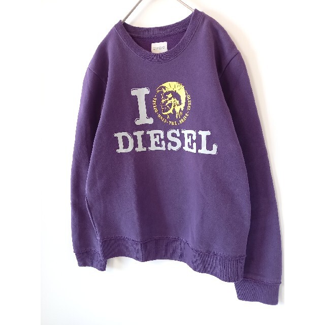 【超激レア】DIESEL（ディーゼル）トレーナー/スウェット/パープル