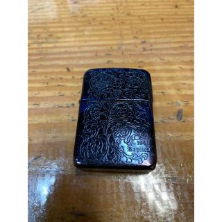 ジッポー(ZIPPO)のzippo 1941レプリカ　ジッポー　限定　レア　ブルーチタン(タバコグッズ)