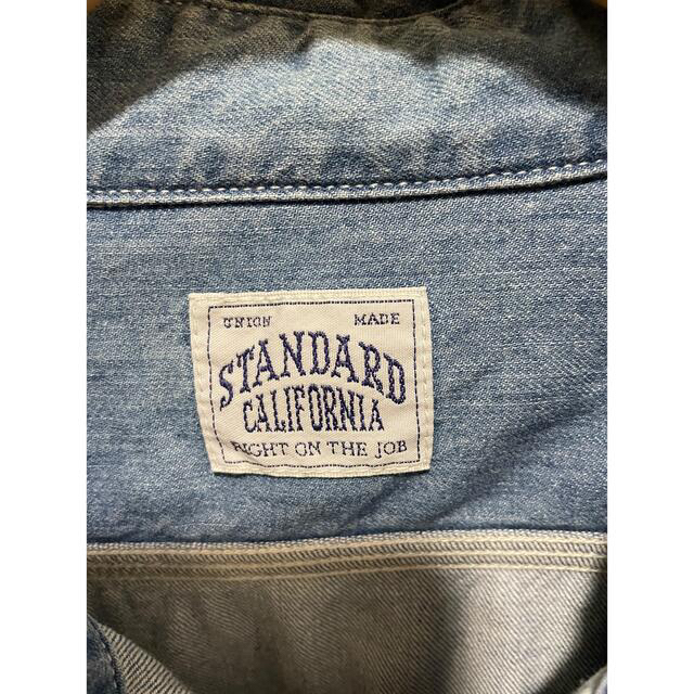 STANDARD CALIFORNIA(スタンダードカリフォルニア)の【即完売】　SD Denim Work shirt Mサイズ メンズのトップス(シャツ)の商品写真