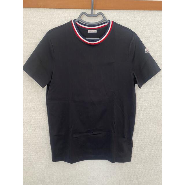 モンクレール MONCLER Tシャツ ブラック サイズM モンクレール MONCLER Tシャツ ブラック サイズM