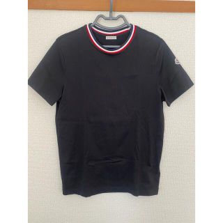 モンクレール(MONCLER)のモンクレール MONCLER Tシャツ ブラック サイズM(Tシャツ/カットソー(半袖/袖なし))