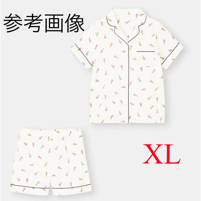 （送料込）¥650！gu サテン 半袖パジャマ