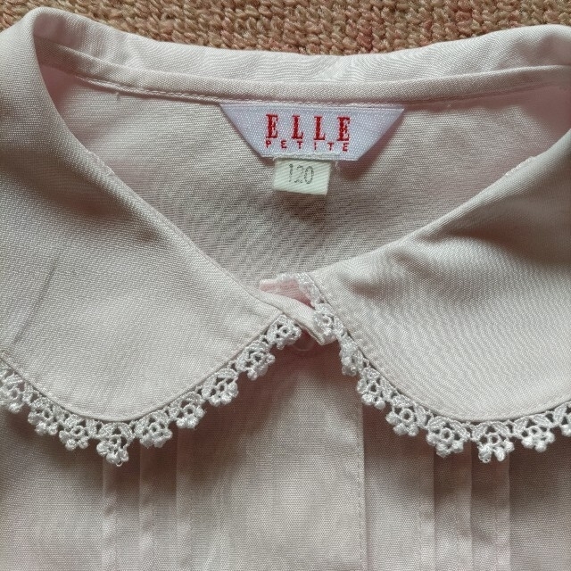 ELLE(エル)のELLE ブラウス 120cm キッズ/ベビー/マタニティのキッズ服女の子用(90cm~)(ブラウス)の商品写真