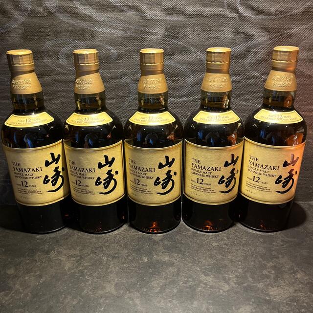 在庫あり】 サントリー - 《新品未開封》山崎12年700ml✖️5本