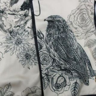 極美品 モンクレール MONCLER和柄 総柄 リブジャケット ジャージ