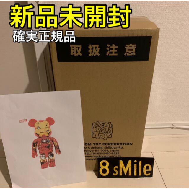 新品本物】 IRON BE@RBRICK 新品未開封 - BE@RBRICK MAN 確実正規品
