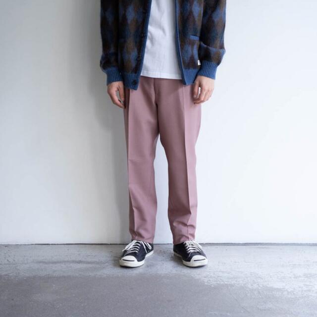 WACKO MARIA T C PLEATED TROUSERS グリーン L