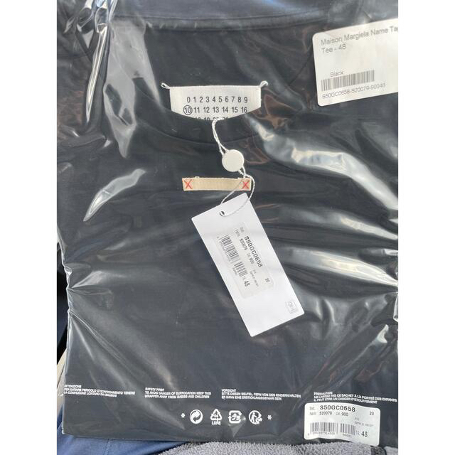 Maison Martin Margiela(マルタンマルジェラ)のmaison margiela name tag tee メンズのトップス(Tシャツ/カットソー(半袖/袖なし))の商品写真