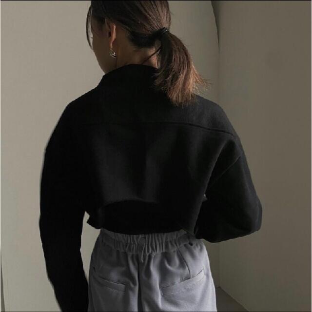 売れ筋アイテムラントップスAmeri☆ OPEN SLEEVE LAYERED SWEAT