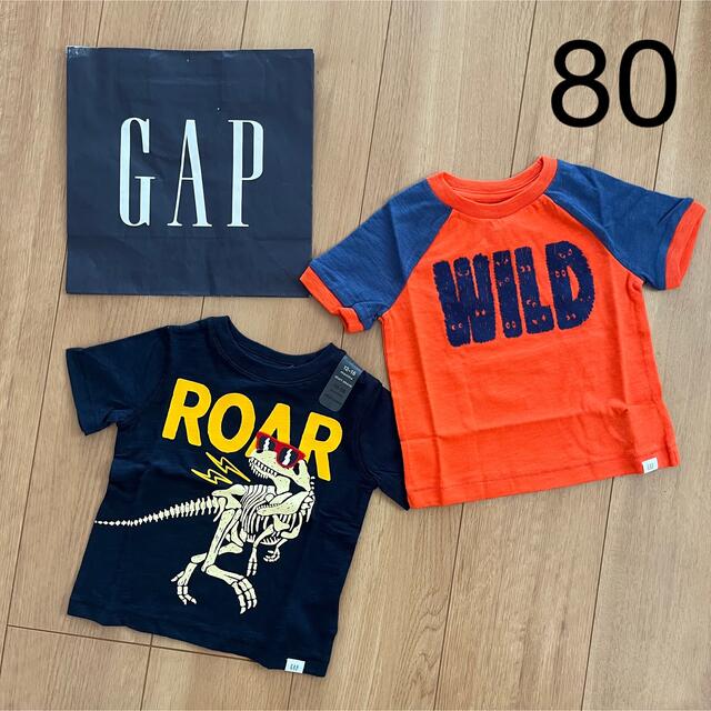 babyGAP - 新品☆baby gap半袖Tシャツ2枚セット80の通販 by 週1