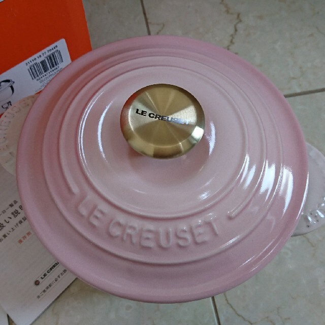 LE CREUSET - ル・クルーゼ ココットエブリイ 18 シェルピンク(ライト