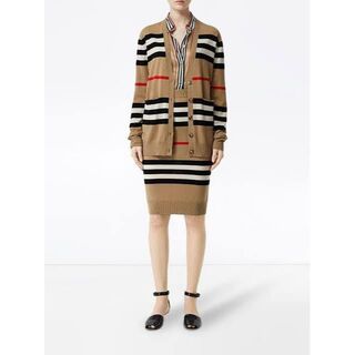 バーバリー(BURBERRY)の BURBERRY 極美品 カーディガン リカルド ティッシ XS(カーディガン)