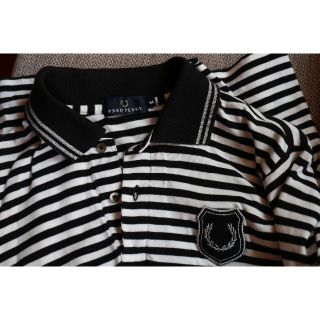 フレッドペリー(FRED PERRY)の【あんぱんにゃんこ様 専用】FRED PERRY■ニットポロシャツ▼美品(ポロシャツ)