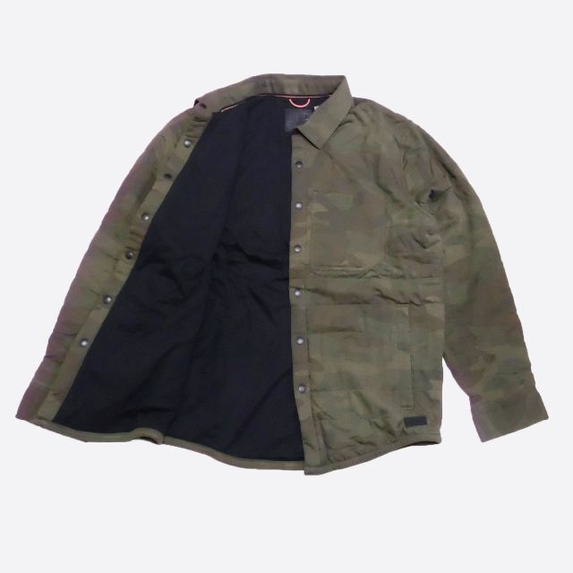 Abercrombie&Fitch(アバクロンビーアンドフィッチ)の★新品★アバクロンビー&フィッチ★キルティングシャツジャケット (Camo/S) メンズのトップス(シャツ)の商品写真