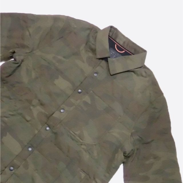 Abercrombie&Fitch(アバクロンビーアンドフィッチ)の★新品★アバクロンビー&フィッチ★キルティングシャツジャケット (Camo/S) メンズのトップス(シャツ)の商品写真