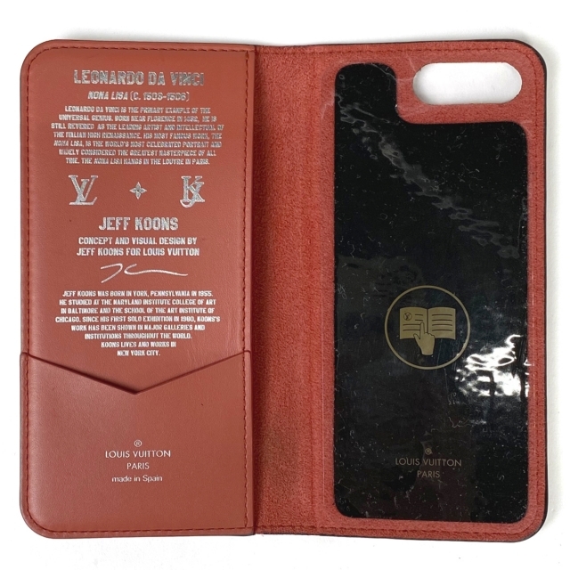 LOUIS VUITTON(ルイヴィトン)のルイ・ヴィトン モナリザ iPhone ケース レディース 【中古】 スマホ/家電/カメラのスマホアクセサリー(モバイルケース/カバー)の商品写真